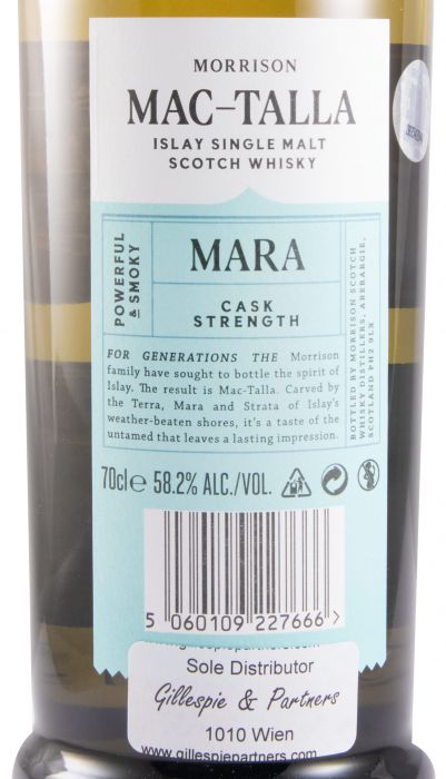 Mac-Talla Morrison Mara Cask Strength Single Malt