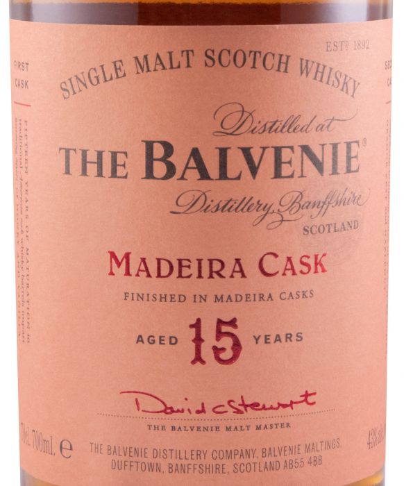 Balvenie Madeira Cask 15 anos