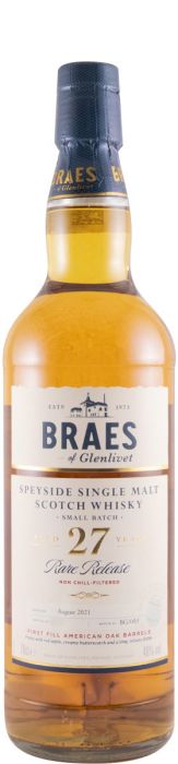 Braes of Glenlivet 27 years