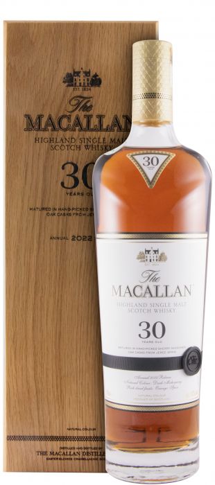Macallan Sherry Oak 2022 Release 30 years