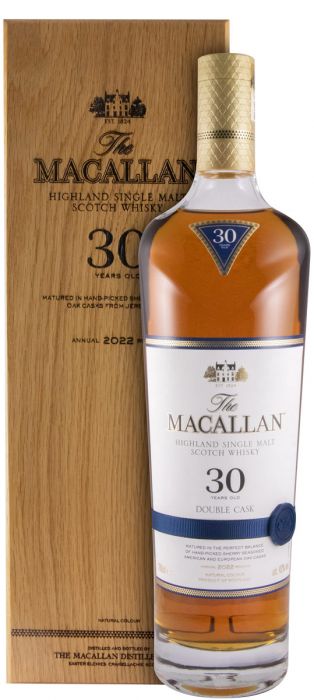 Macallan Double Cask 2022 Release 30 anos