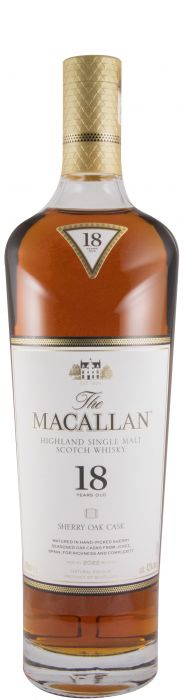 Macallan Sherry Oak 2022 Release 18 anos