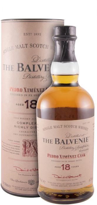 Balvenie Pedro Ximénez Cask 18 anos