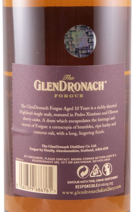 GlenDronach Forgue 10 anos 1L