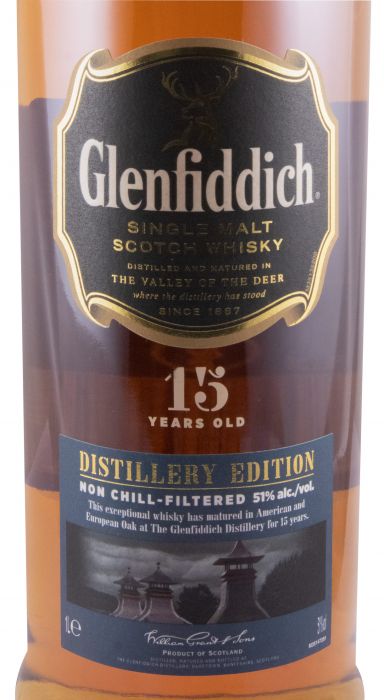 Glenfiddich The Valley of the Deer 15 anos 1L