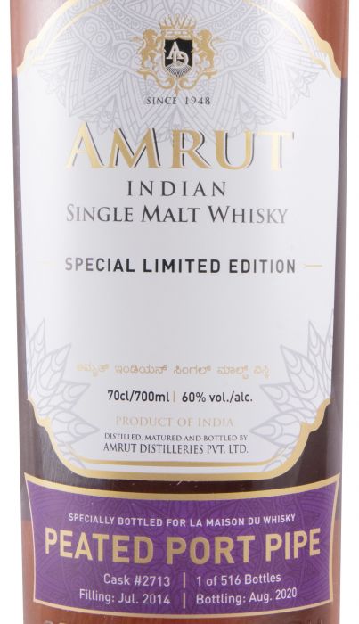 Amrut Peated Port Pipe Special Limited Edition