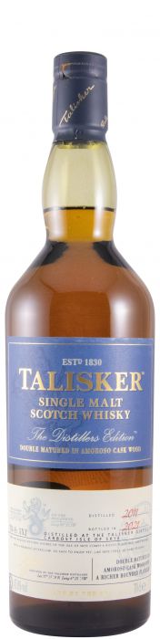 2011 Talisker Double Matured Amoroso Cask The Distillers Edition (engarrafado em 2021)