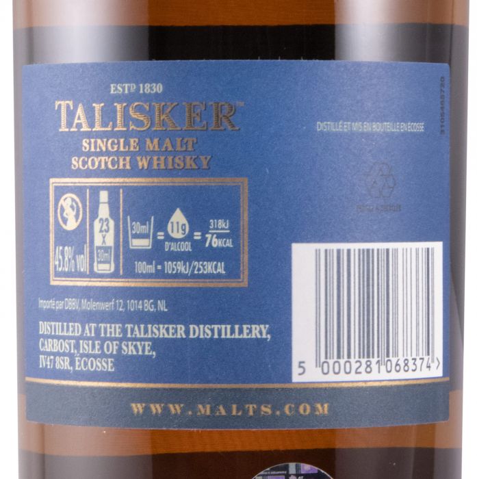 2011 Talisker Double Matured Amoroso Cask The Distillers Edition (engarrafado em 2021)