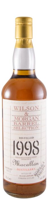 1998 Macallan Wilson & Morgan Barrel Selection Marsala Finish (engarrafado em 2012)