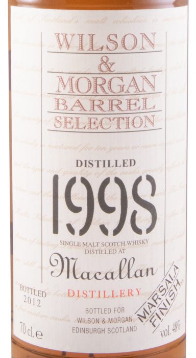1998 Macallan Wilson & Morgan Barrel Selection Marsala Finish (bottled in 2012)