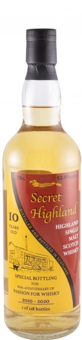 Secret Highland Special Bottling 2010-2020 10 years