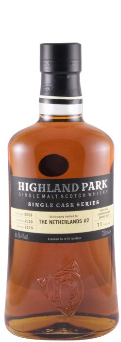 2008 Highland Park Single Cask Series The Netherlands #2 Cask 2519 11 anos (engarrafado em 2020)