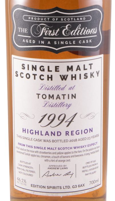 1994 Tomatin The First Editions
