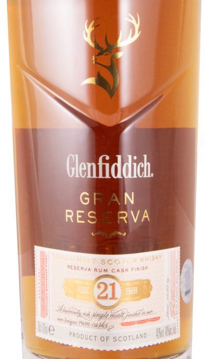 Glenfiddich Rum Cask Finish Gran Reserva 21 anos