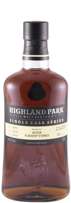 2003 Highland Park Single Cask Series Dutch Flagship Stores 15 anos (engarrafado em 2019)