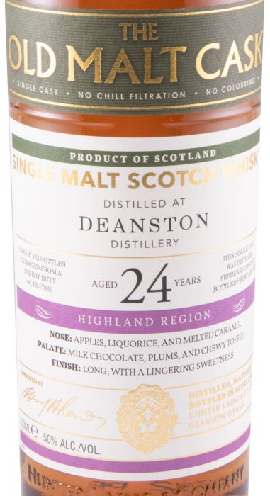 1996 Old Malt Cask Deanston 24 anos