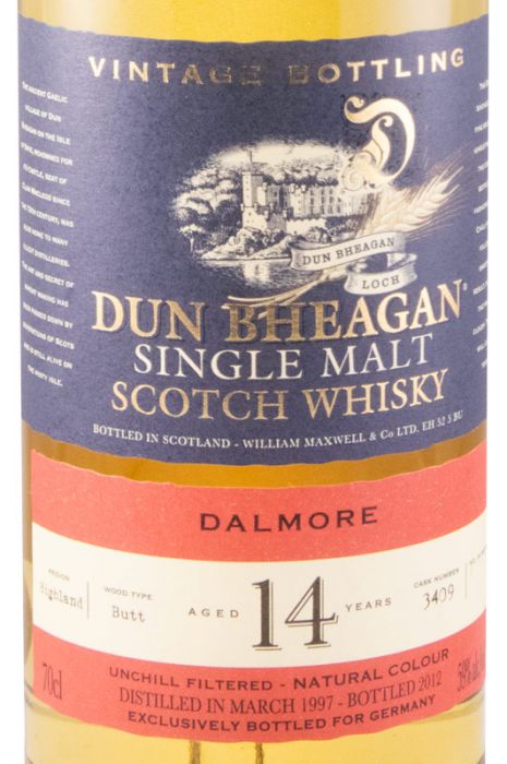 1997 Dalmore Dun Bheagan 14 anos