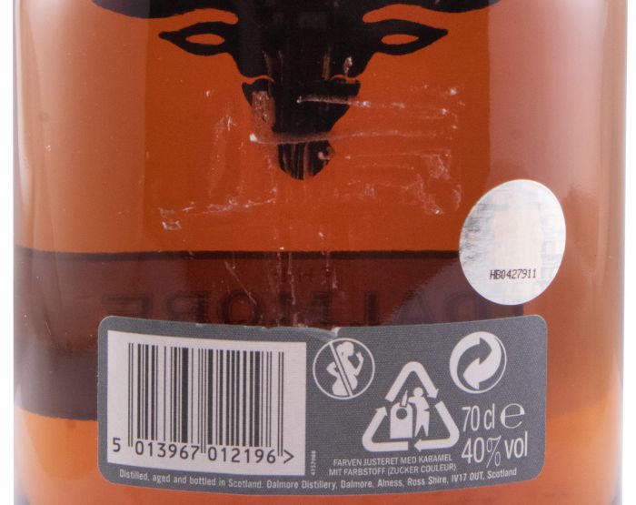 2001 Dalmore 15 anos