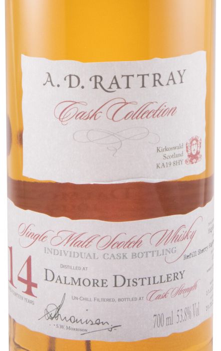 A.D. Rattray Cask Collection Dalmore 14 anos