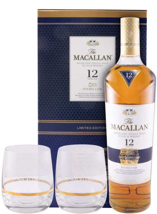 Macallan Double Cask Limited Edition 12 years w/2 Glasses