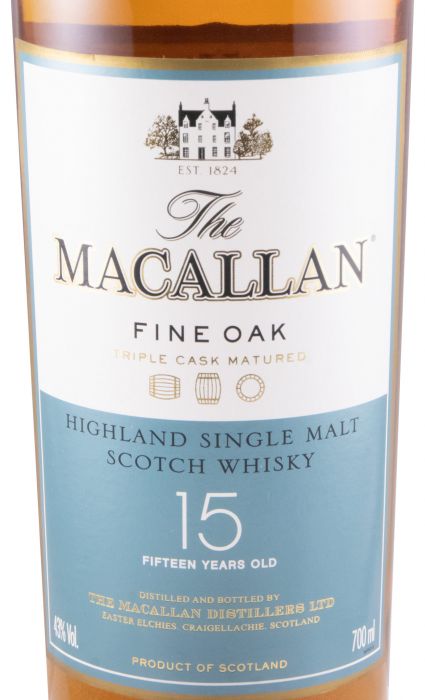 Macallan Fine Oak Triple Cask 15 years (old bottle)
