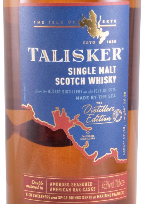 Talisker Double Matured Amoroso Cask 2022 The Distillers Edition