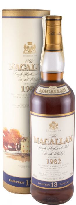 1982 Macallan Sherry Oak 18 anos