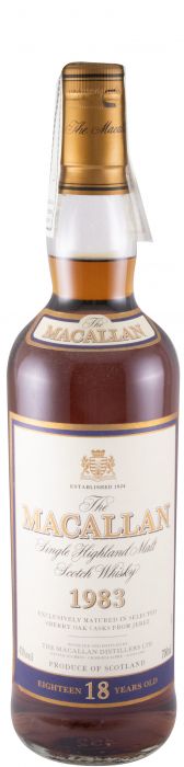 1983 Macallan Sherry Oak 18 anos