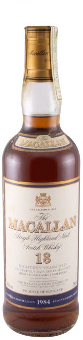 1984 Macallan Sherry Oak 18 years