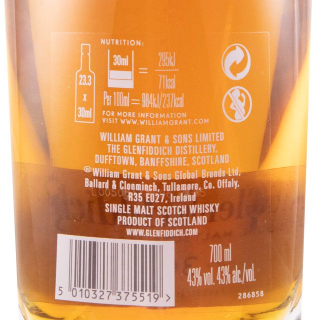 Glenfiddich Time Series Suspended Time 30 anos