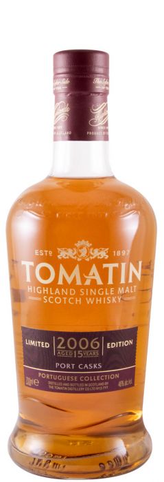 Tomatin Portuguese Collection Port Casks Edição Limitada 15 anos