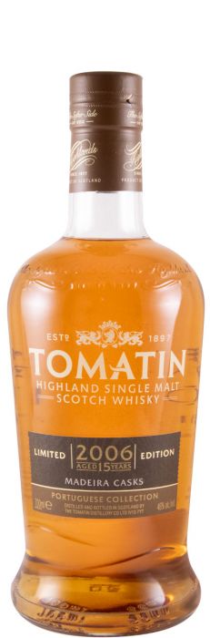 Tomatin Portuguese Collection Madeira Casks Edição Limitada 15 anos