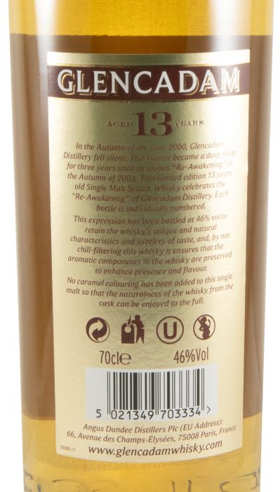 Glencadam Batch 5 13 years