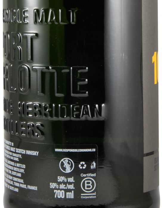 Bruichladdich Port Charlotte Heavily Peated Islay 10 years