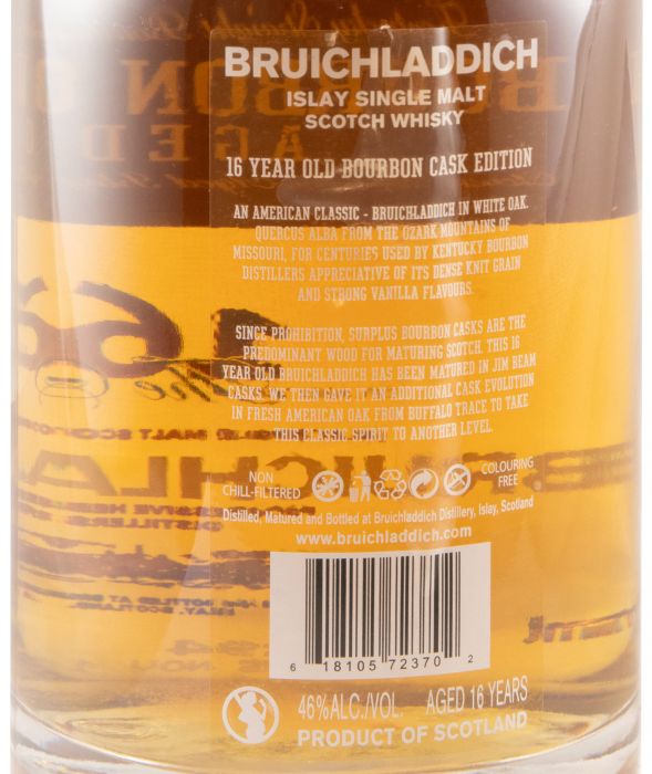 Bruichladdich Bourbon Cask Aged 16 years
