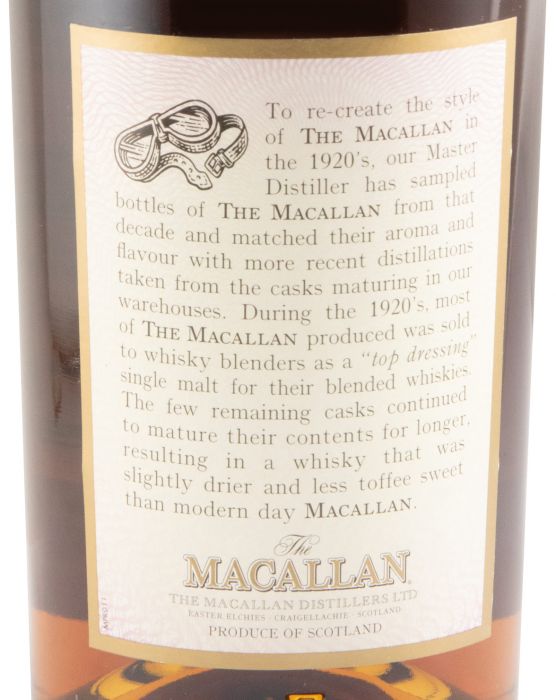 Conjunto Macallan Travel Decades Series Collection 4x50cl (caixa danificada)