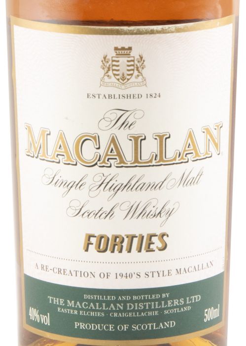 Conjunto Macallan Travel Decades Series Collection 4x50cl (caixa danificada)