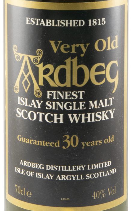 Ardbeg Very Old 30 anos