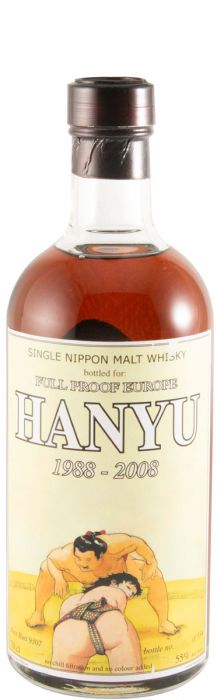 Hanyu Full Proff Europe 1988-2008 Cask N.º 9307 (garrafa n.º 131)