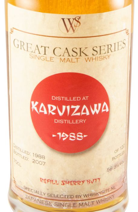 1988 Karuizawa WS Great Cask Series