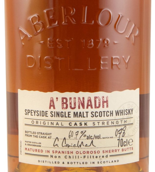 Aberlour A'Bunadh Batch N.º 78 Cask Strength