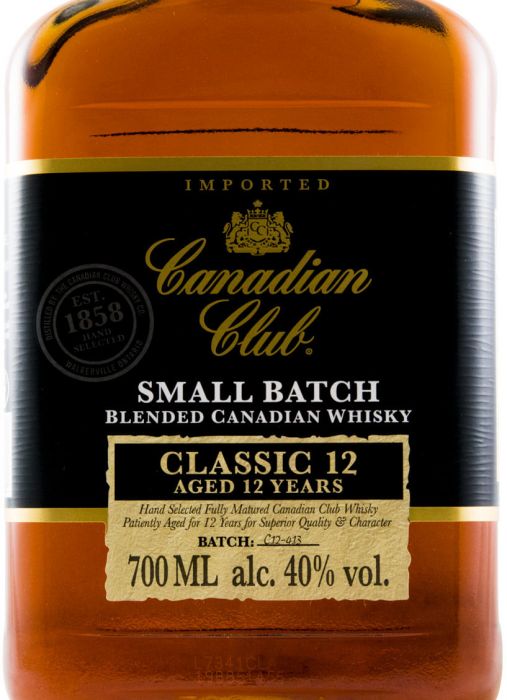 Canadian Club Classic 12 years