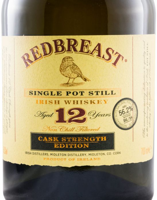 Redbreast Cask Strength Edition Single Pot Still 12 years