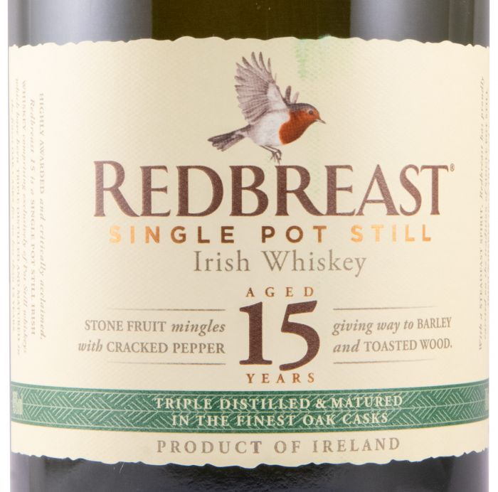 Redbreast Single Pot Still 15 anos