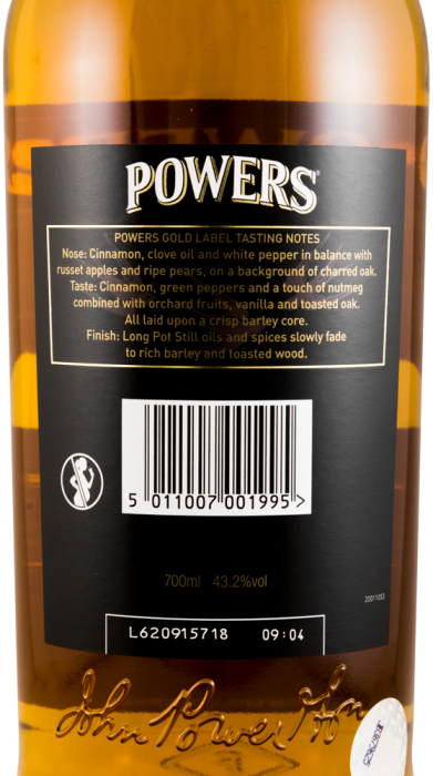 Powers Gold Label (old bottle)
