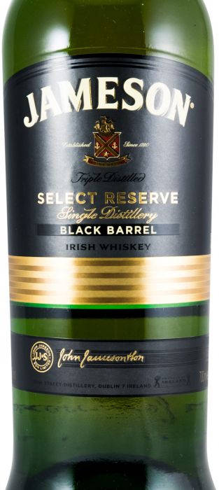 Jameson Black Barrel Select Reserve w/Glasses