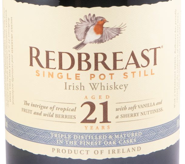 Redbreast Single Pot Still 21 anos