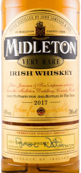 Midleton Very Rare Irish Whiskey (engarrafado em 2017)