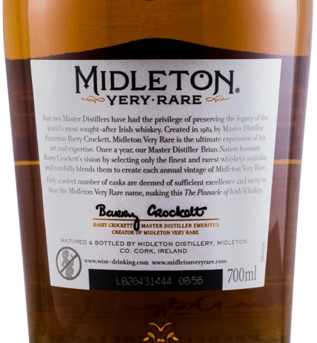 Midleton Very Rare Irish Whiskey (bottled in 2018)