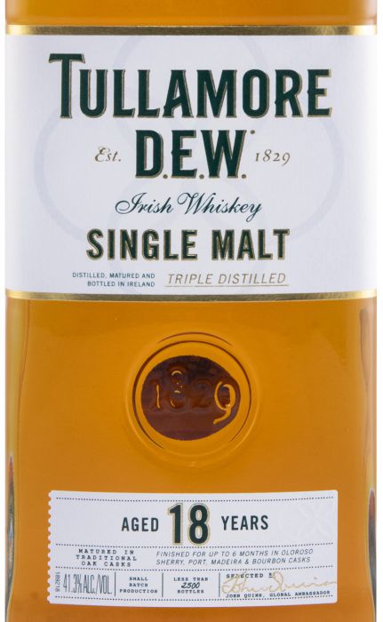 Tullamore Dew Single Malt 18 years